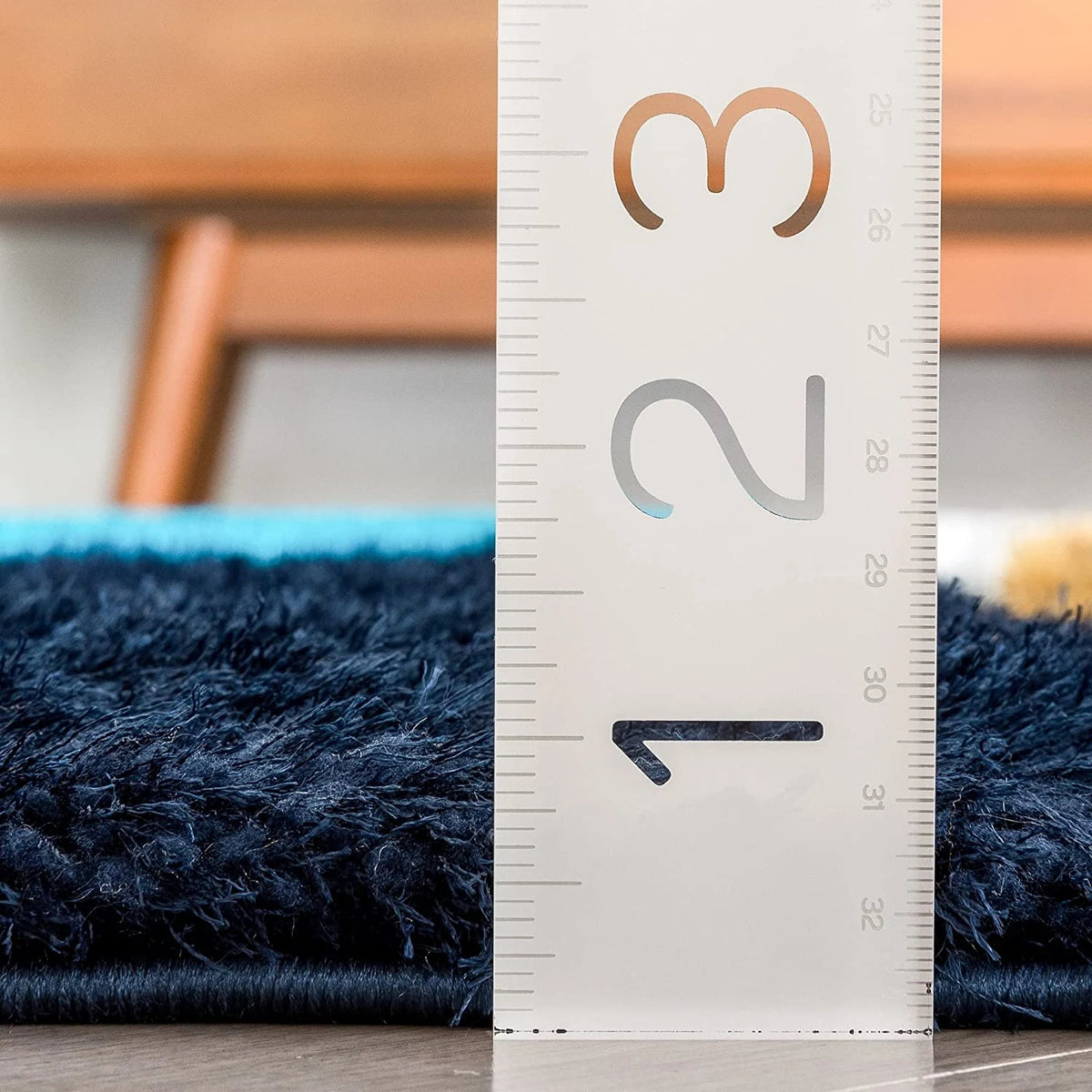 Triangle D Plush Shag Rug - Image 2