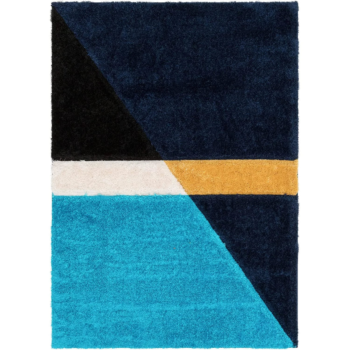 Triangle D Plush Shag Rug - Image 4