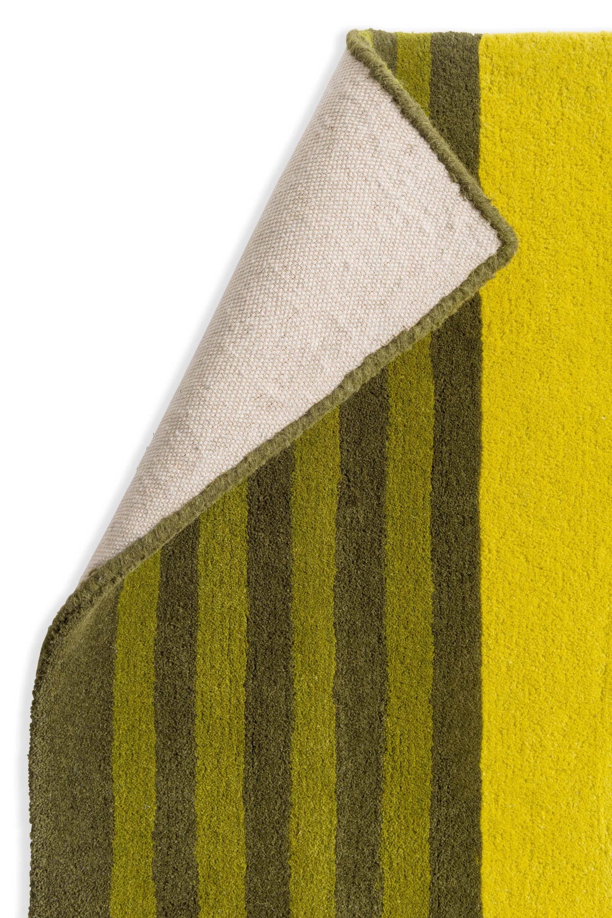 Tulip Seagrass Floral Hand-Tufted Wool Rug - Image 5