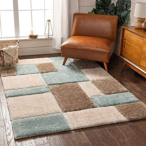 Vanilla D Plush Shag Rug