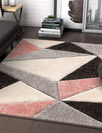 Walnut D Plush Shag Rug - Image 1