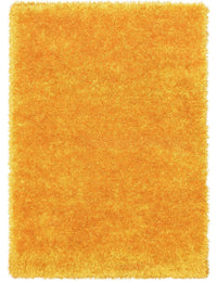Yellow Solid Plush Shag Rug - Image 2