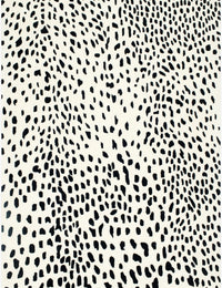 Zebra Modern Hand-Tufted Wool Rug - Image 1