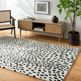 Zebra Modern Hand-Tufted Wool Rug - Image 2