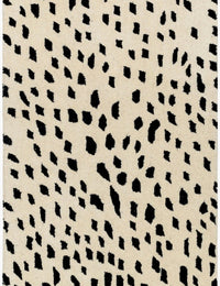 Zebra Modern Hand-Tufted Wool Rug - Image 4