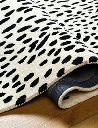 Zebra Modern Hand-Tufted Wool Rug - Image 7
