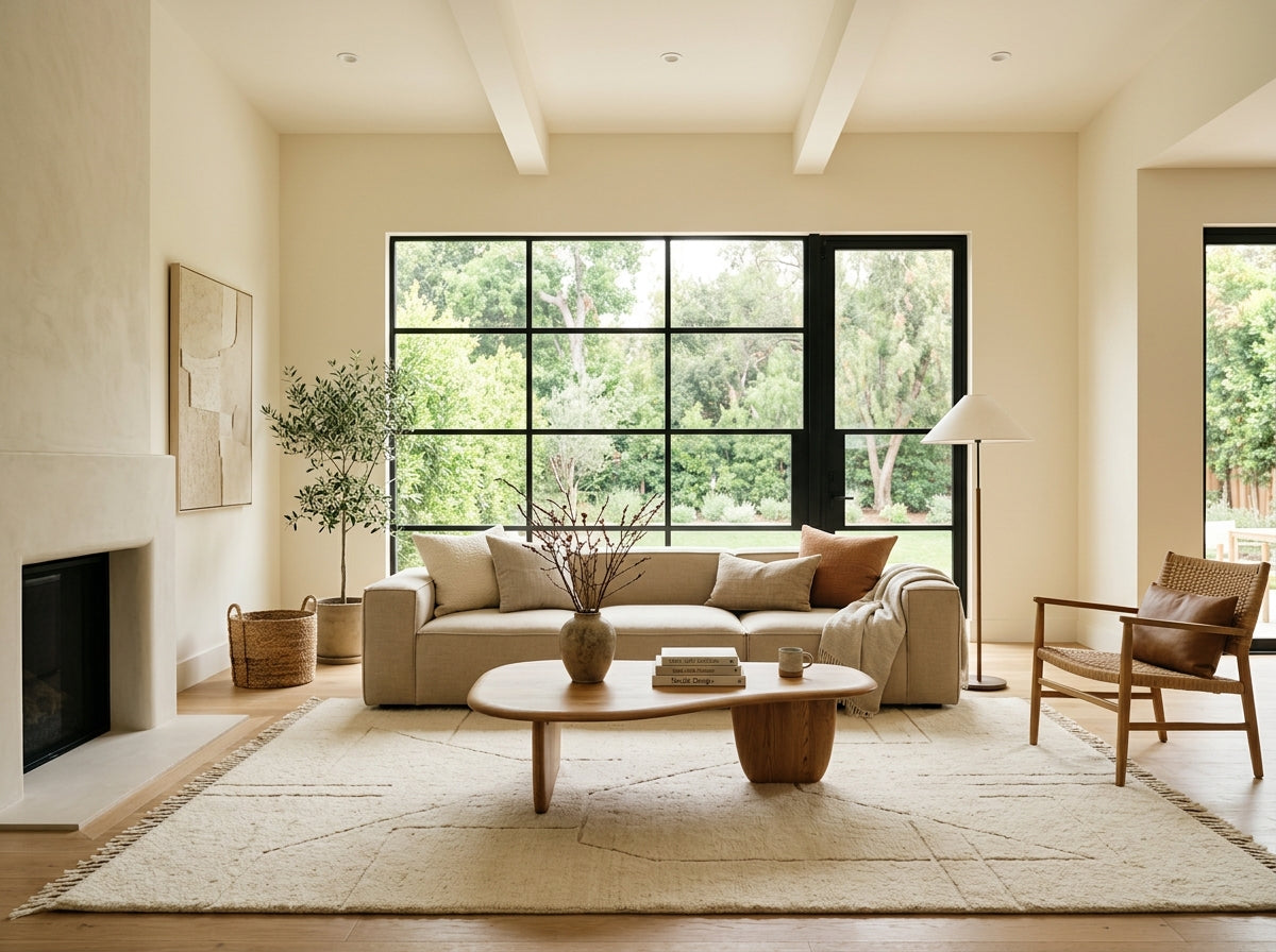 Minimal and Contemporary Custom Rug Inspiration